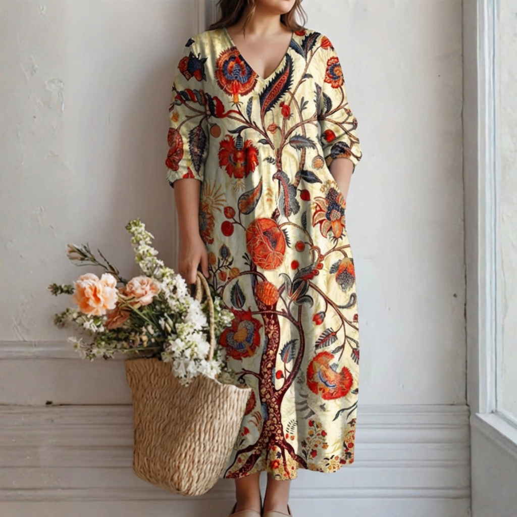 Robe Fleurie - Robe Florale Bohème
