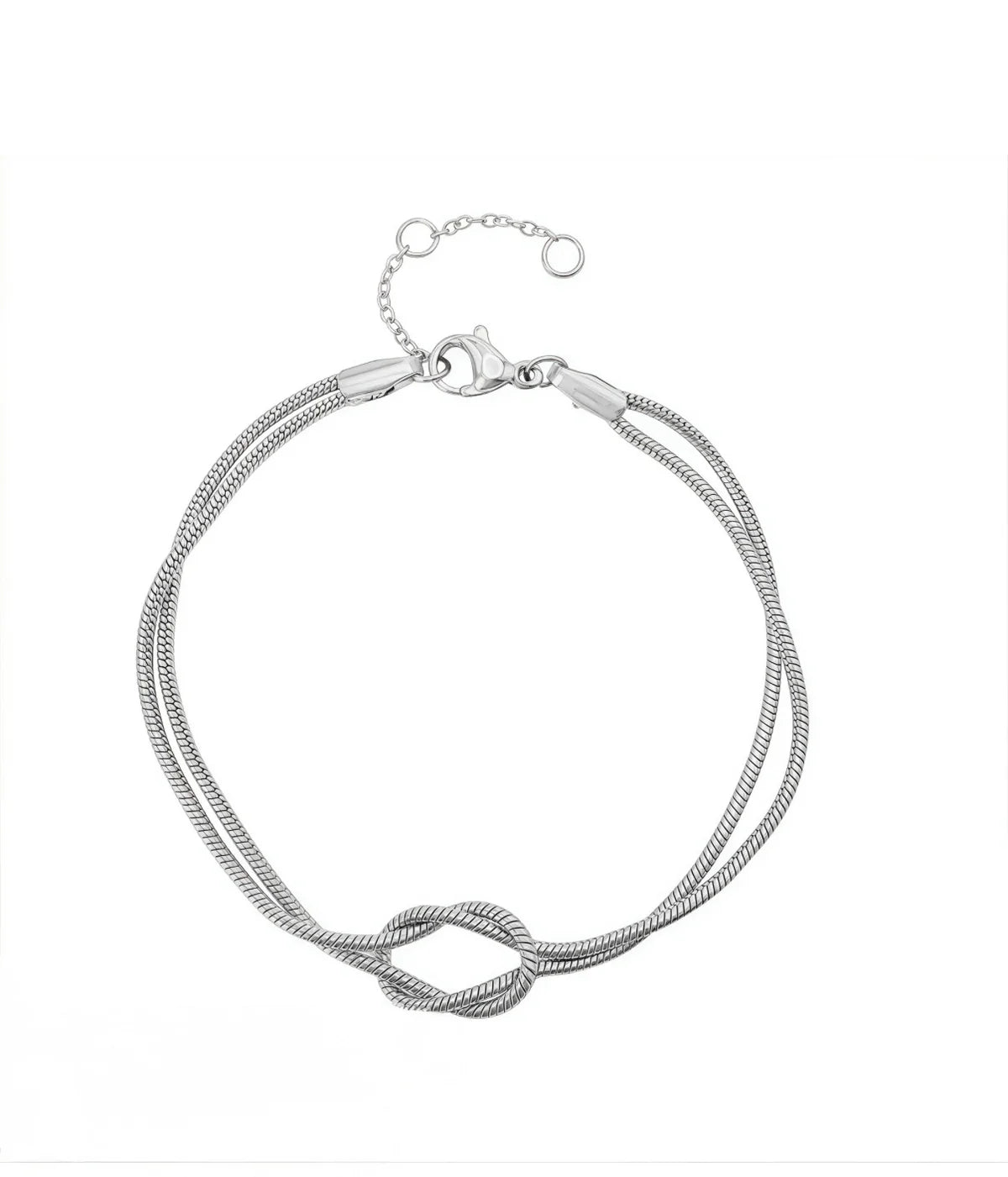 Collier Serpent Noué Simple