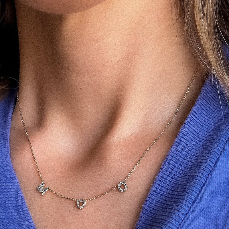 Collier Personnalisé Initiales