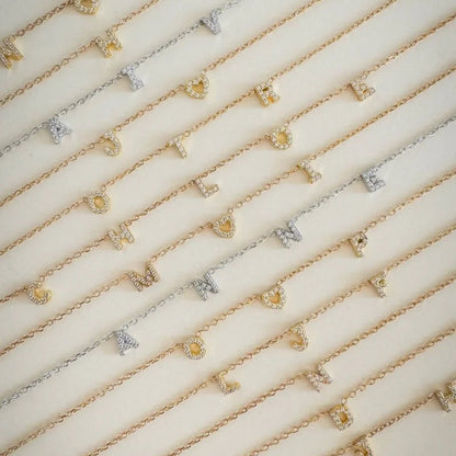 Collier Personnalisé Initiales