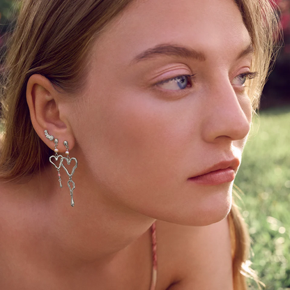 Boucles d’Oreilles Sabi  Élégance