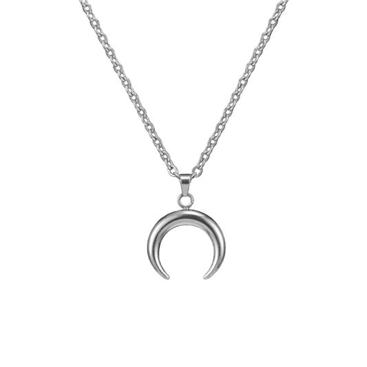 Collier Lune Croissante Délicate