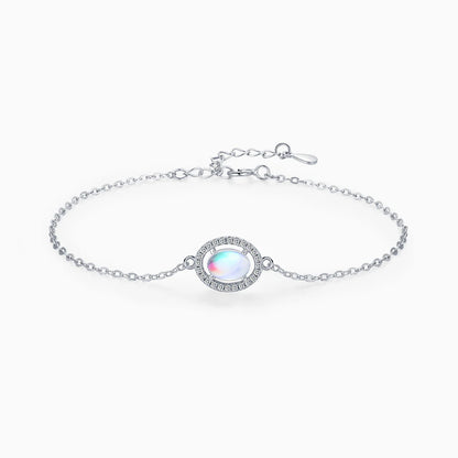 Bracelet Lune en Pierre de Lune