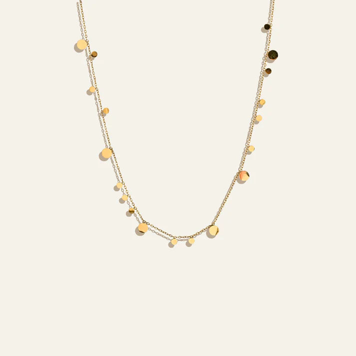 Collier à paillettes