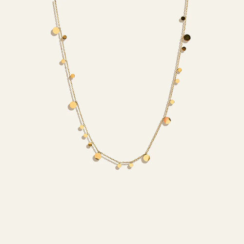 Collier à paillettes