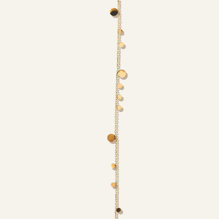 Collier à paillettes
