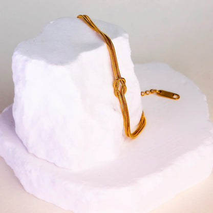 Bracelet Nœud d'Amour Élégant