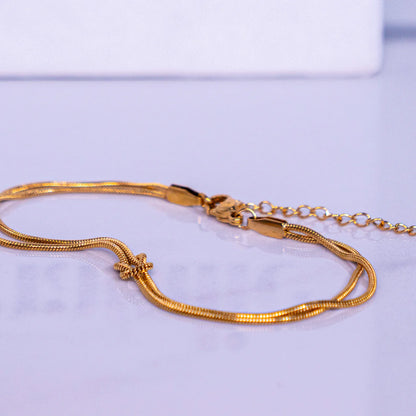 Bracelet Nœud d'Amour Élégant