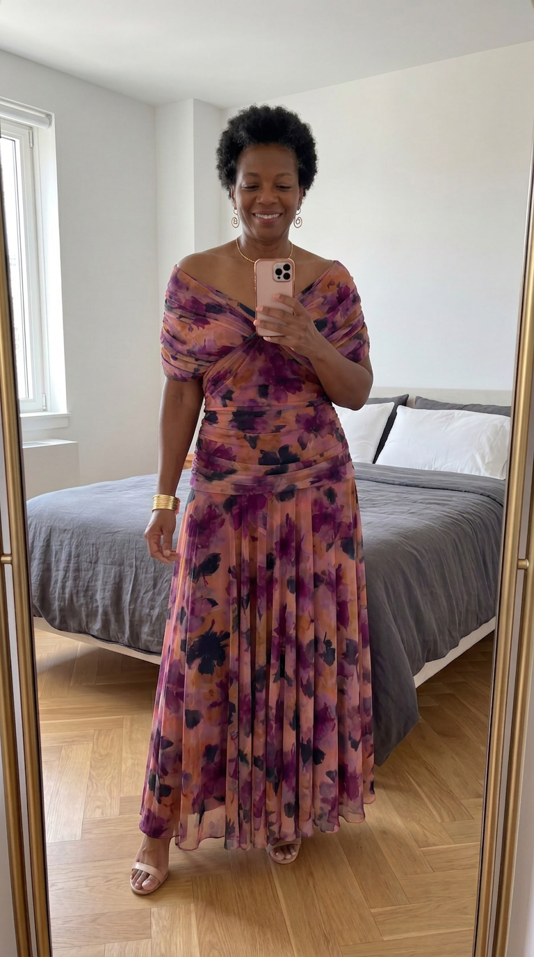 Laisa | Robe Maxi Fleurie