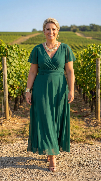 Laisa | Robe Maxi Fleurie
