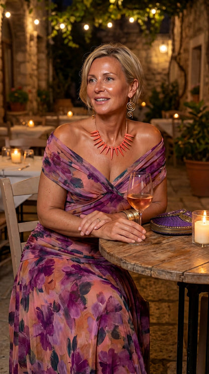 Laisa | Robe Maxi Fleurie