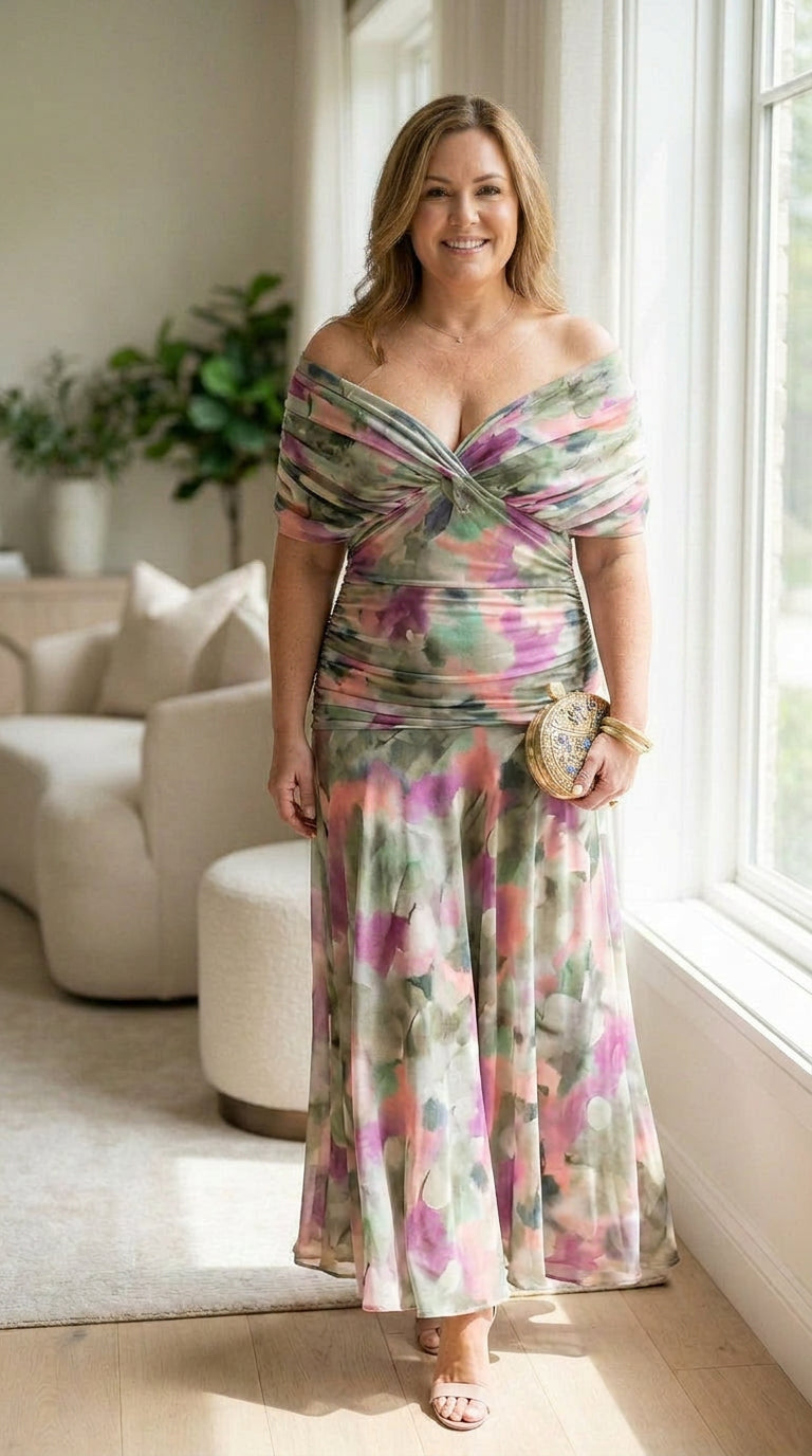 Laisa | Robe Maxi Fleurie