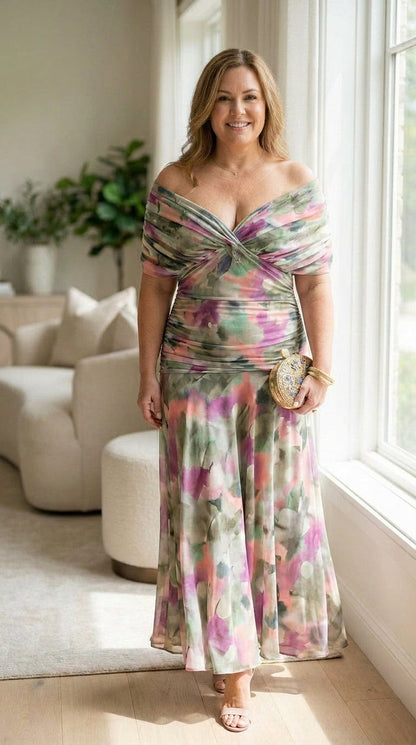 Laisa | Robe Maxi Fleurie