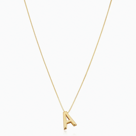 Collier Initiale Dorée Élégance Personnalisée