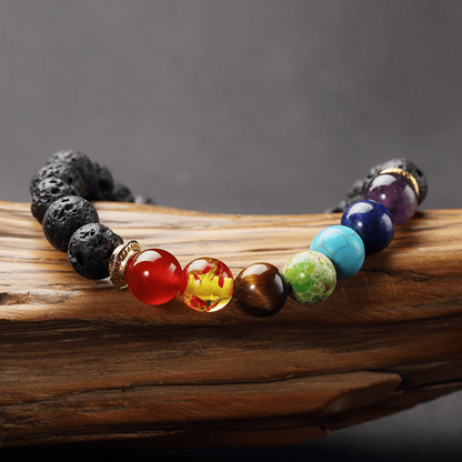 Bracelet Chakra Pierres Naturelles