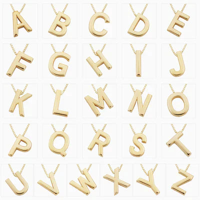 Collier Initiale Dorée Élégance Personnalisée
