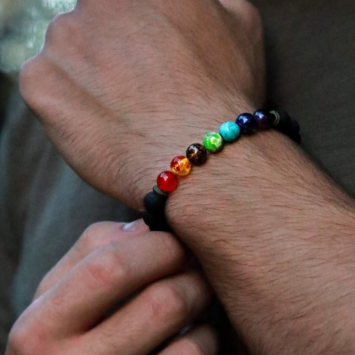 Bracelet Chakra Pierres Naturelles