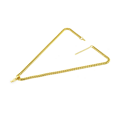 Minimaliste Cuban Initial Necklace