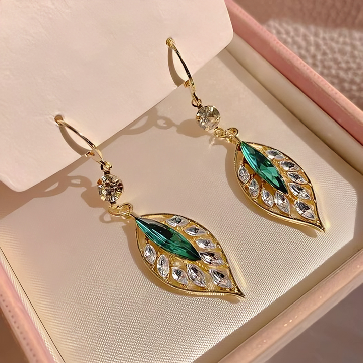 Boucles Feuille Émeraude