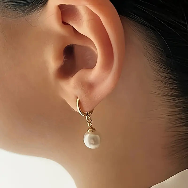 Parure Perle Dorée Classique