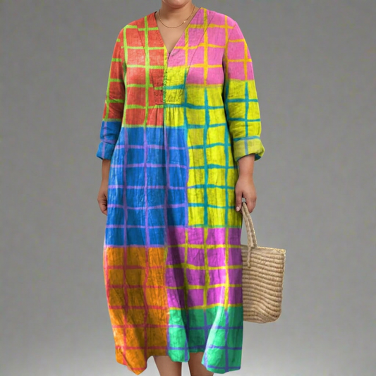BEATRIX | ROBE GÉOMÉTRIQUE ÉLÉGANTE