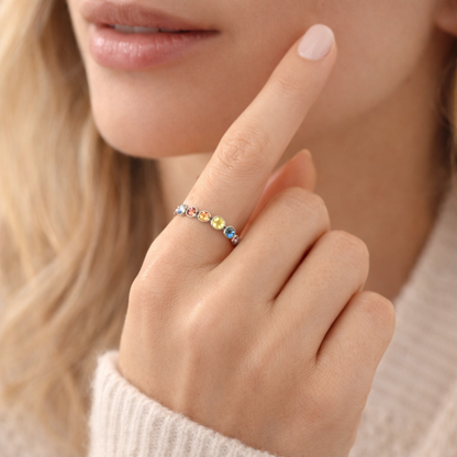 Bague Arc Lumière Délicate