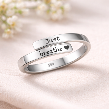 Bague "Just Breathe" de Shant Diganta