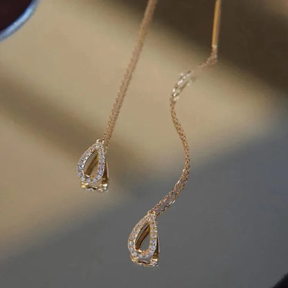 Boucles chaîne goutte