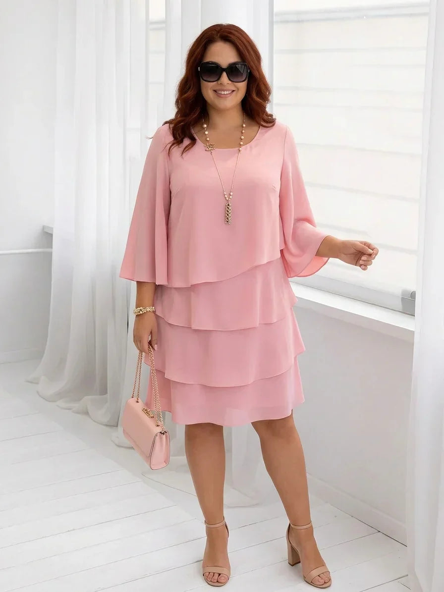 Arabella | Robe à volants Élégante et Confortable