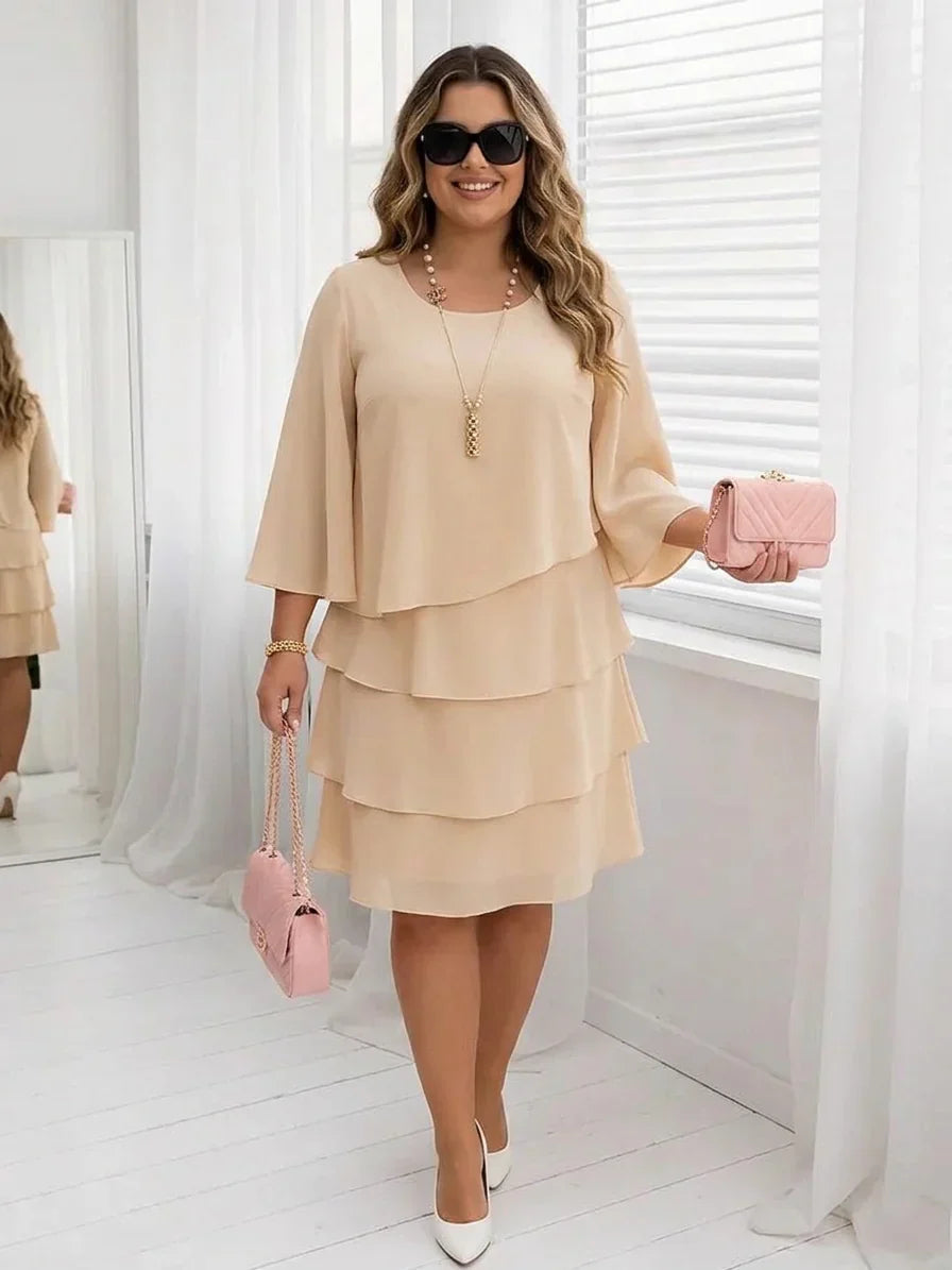 Arabella | Robe à volants Élégante et Confortable
