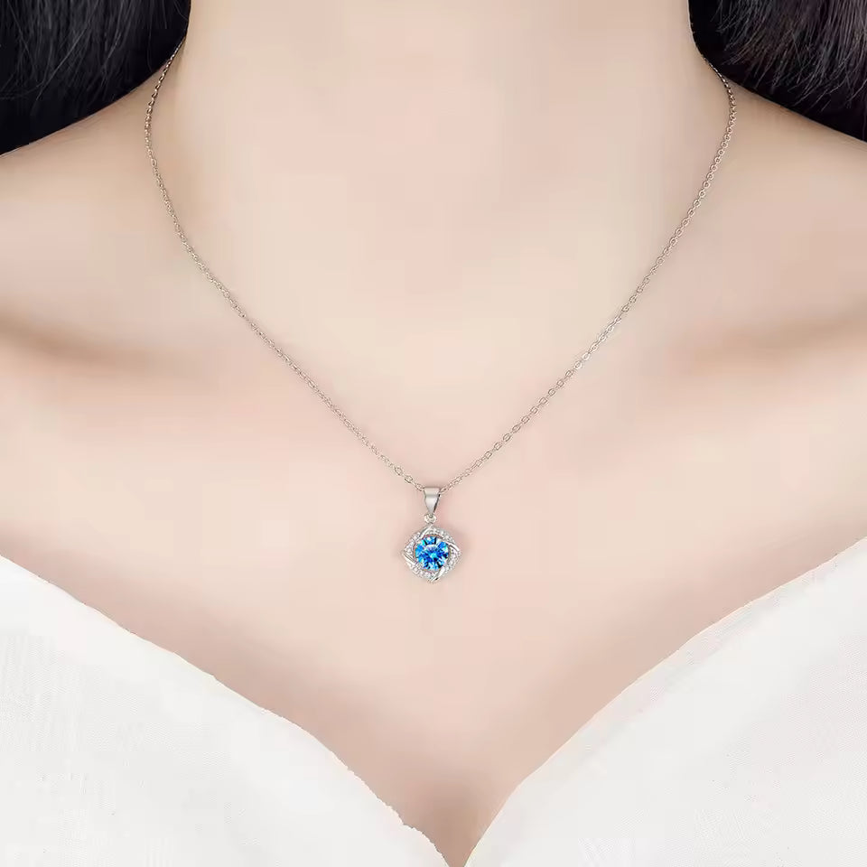 Ensemble de Collier,Boucle et Bracelet entrelacés