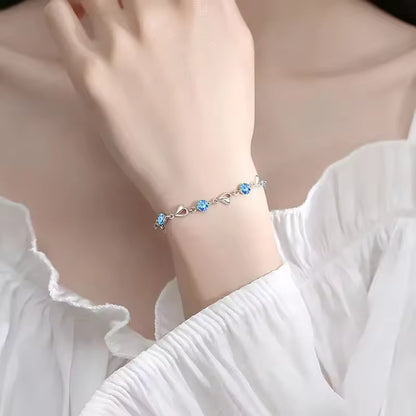 Bracelet Cœurs & Cristaux Colorés