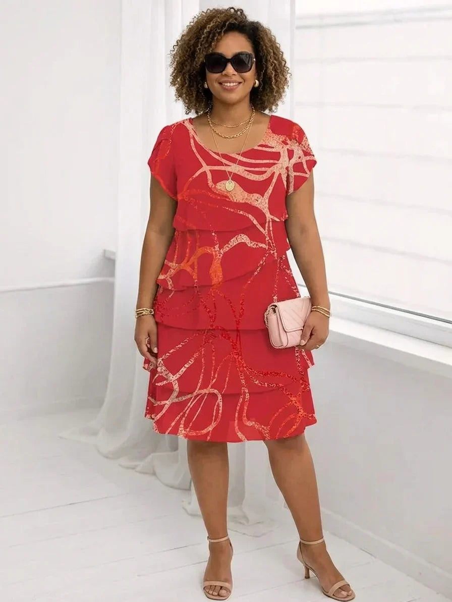 Yuki | Robe à volants Élégante et Confortable