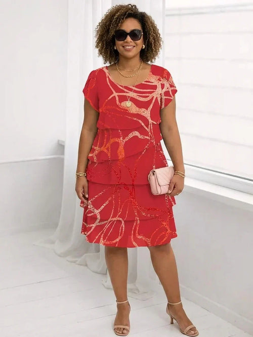 Yuki | Robe à volants Élégante et Confortable