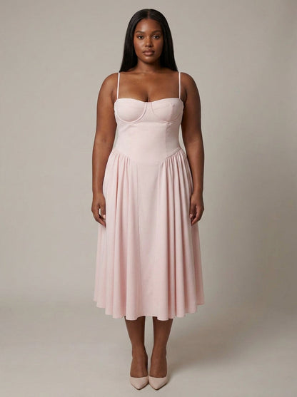 Robe Midi Fleur