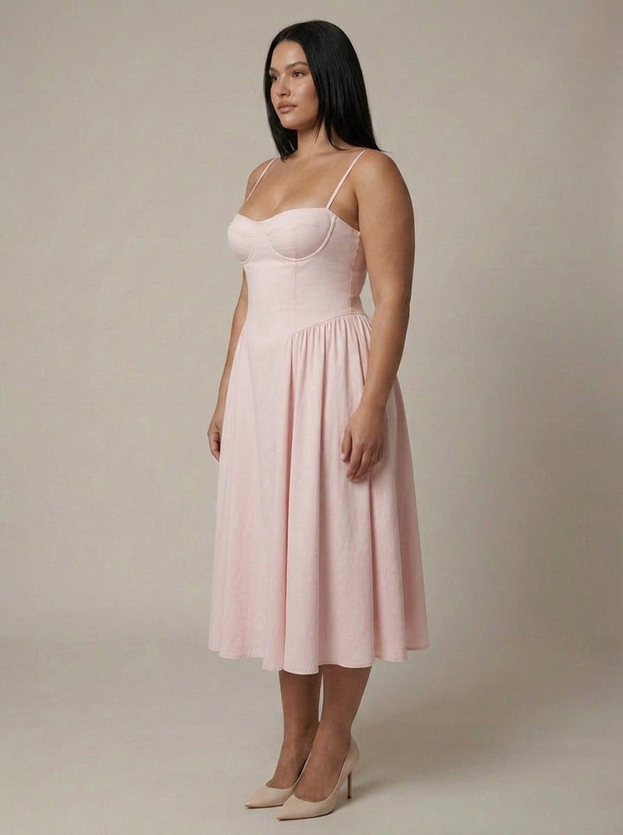 Robe Midi Fleur