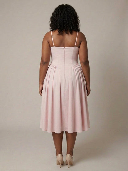 Robe Midi Fleur