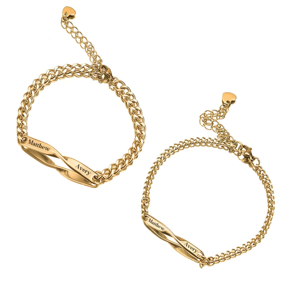 Trio de Bracelets Personnalisés