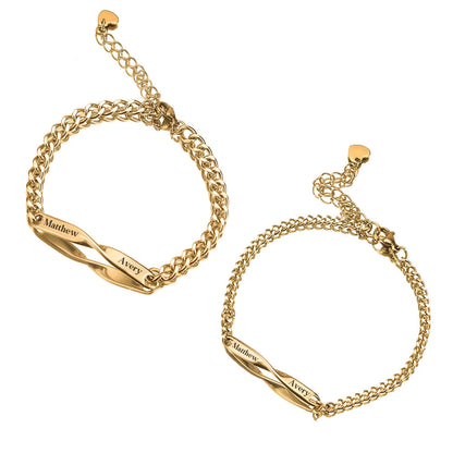 Trio de Bracelets Personnalisés