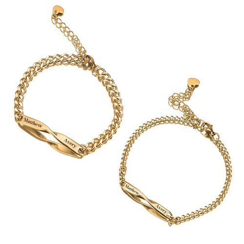 Trio de Bracelets Personnalisés