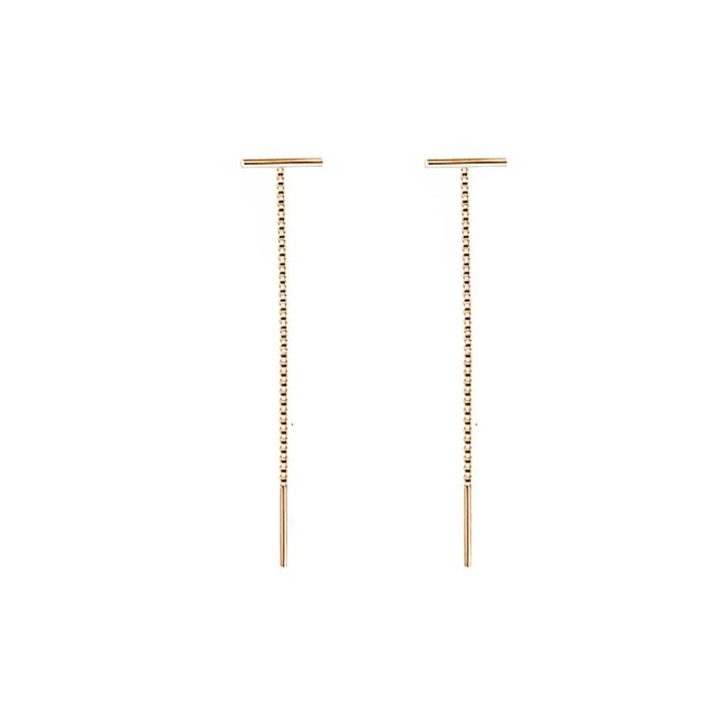 Boucles Pendantes Chaîne