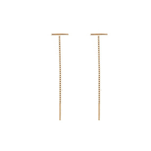 Boucles Pendantes Chaîne