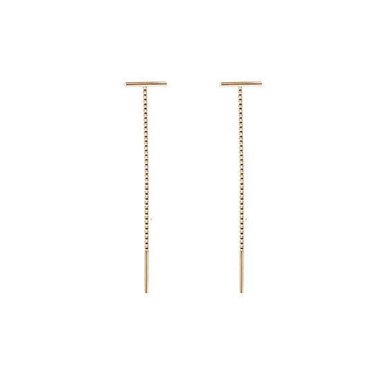 Boucles Pendantes Chaîne