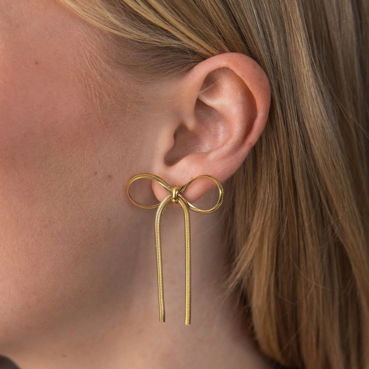 Boucles Nœud Élégance Délicate
