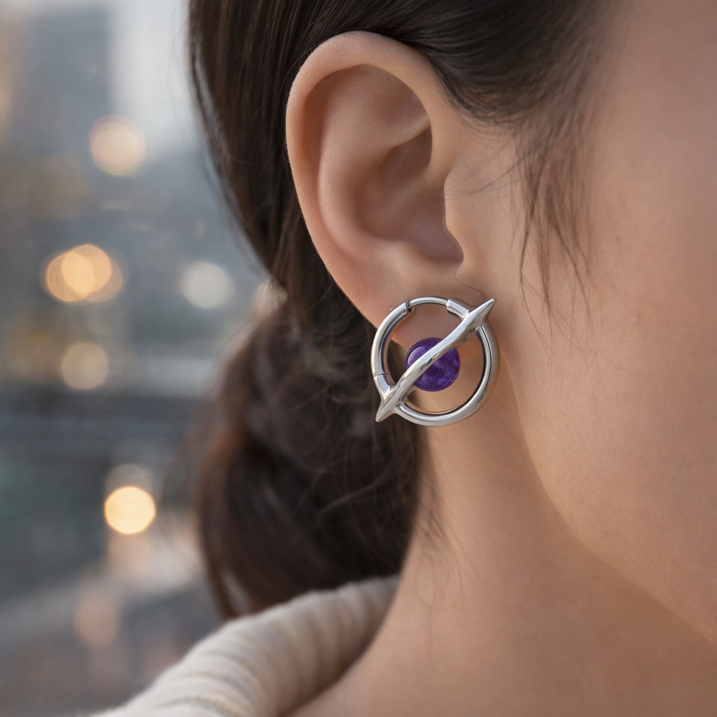 Boucles Éclat Grace Minimaliste