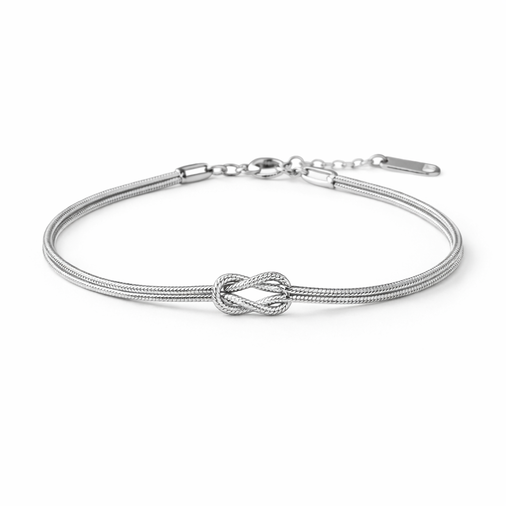 Bracelet Nœud d'Amour Élégant