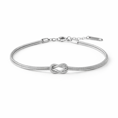 Bracelet Nœud d'Amour Élégant