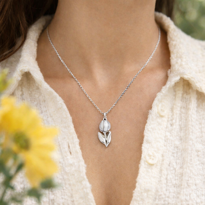 Collier Tulipes Délicates