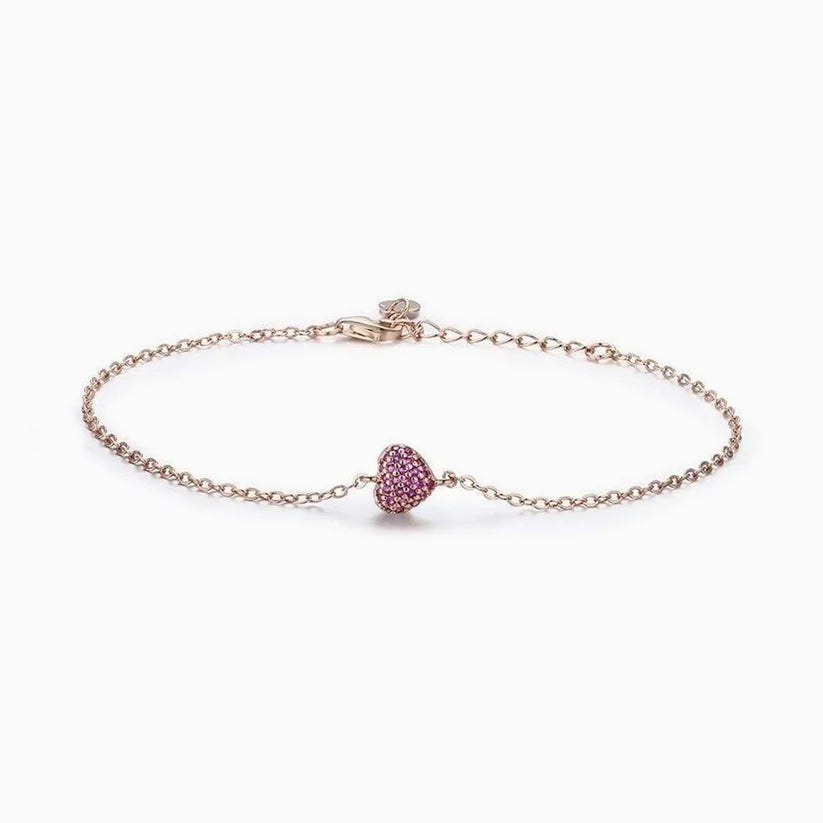 Bracelet cœur à clous