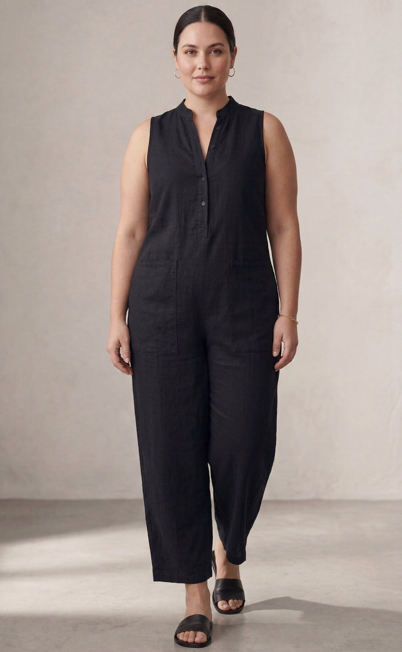Bria | Combinaison Minimaliste en Lin